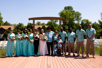Wedding Party and Family
